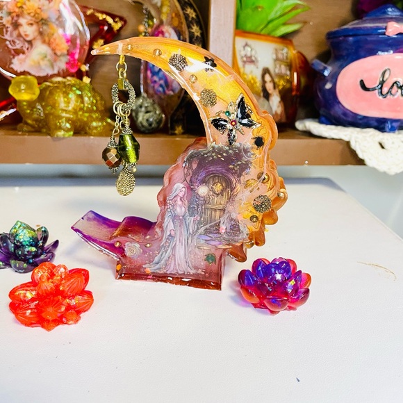 Handmade Other - “Lunar Enchantment of the Sylvan Seer” Media Art Handmade